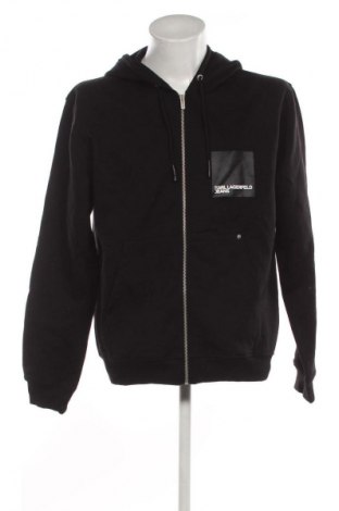 Ανδρικό φούτερ Karl Lagerfeld, Μέγεθος L, Χρώμα Μαύρο, Τιμή 197,99 €