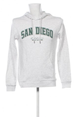 Herren Sweatshirt Only & Sons, Größe S, Farbe Grau, Preis 31,71 €