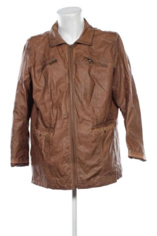 Pánska kožená bunda  C&A, Veľkosť L, Farba Hnedá, Cena  27,95 €
