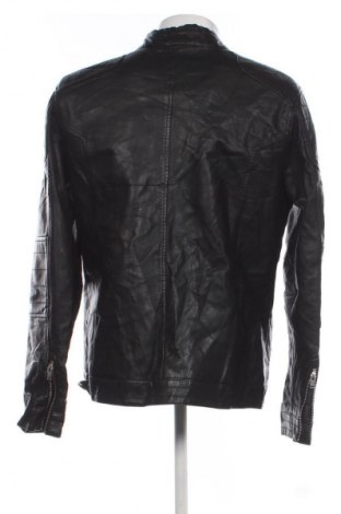 Pánska kožená bunda  Clockhouse, Veľkosť XXL, Farba Čierna, Cena  29,95 €
