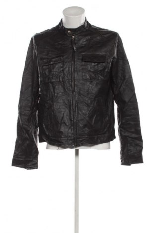 Ανδρικό δερμάτινο μπουφάν Conbipel, Μέγεθος XL, Χρώμα Μαύρο, Τιμή 87,99 €