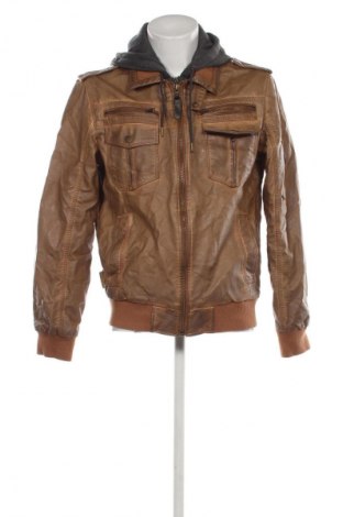 Herren Lederjacke Indigo, Größe XL, Farbe Braun, Preis 39,99 €