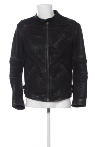 Pánska kožená bunda  Jack & Jones, Veľkosť M, Farba Čierna, Cena  70,08 €