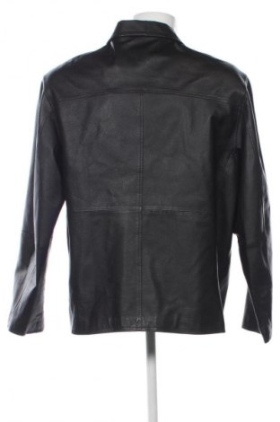 Męska skórzana kurtka Mangoon, Rozmiar XXL, Kolor Czarny, Cena 245,98 zł