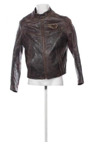 Pánská kožená bunda  Unbranded, Velikost XL, Barva Hnědá, Cena  2 421,00 Kč