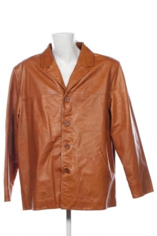 Geacă de piele pentru bărbati Unbranded, Mărime 3XL, Culoare Maro, Preț 344,05 Lei