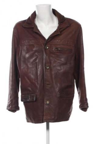 Pánska kožená bunda  Unbranded, Veľkosť XL, Farba Hnedá, Cena  54,73 €