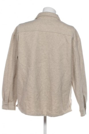 Palton de bărbați Bershka, Mărime XL, Culoare Bej, Preț 237,99 Lei