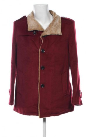 Мъжко палто Unbranded, Размер L, Цвят Червен, Цена 107,16 лв.