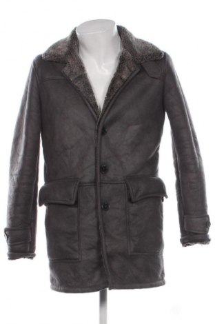 Palton de bărbați Zara, Mărime M, Culoare Gri, Preț 200,99 Lei