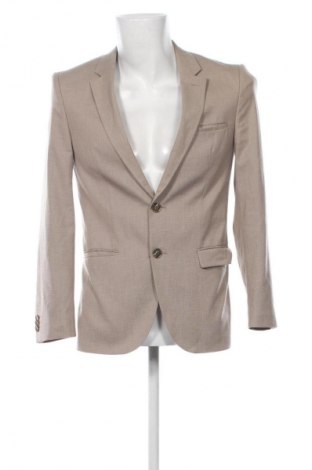 Мъжко сако Hugo Boss, Размер M, Цвят Бежов, Цена 240,16 лв.