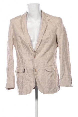 Herren Sakko Montego, Größe L, Farbe Beige, Preis € 29,67