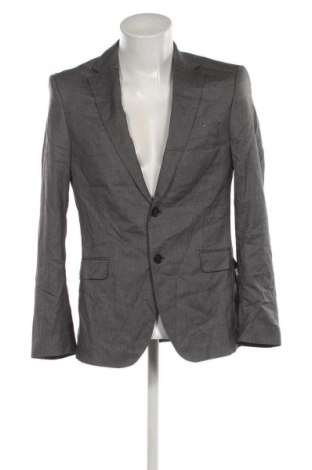 Herren Sakko Zara, Größe L, Farbe Grau, Preis 14,99 €