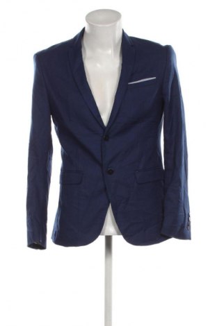Herren Sakko Zara, Größe L, Farbe Blau, Preis 10,99 €