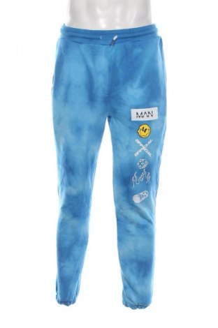Мъжко спортно долнище Boohoo, Размер M, Цвят Син, Цена 29,99 лв.