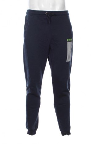 Męskie spodnie sportowe Boss Green, Rozmiar XL, Kolor Niebieski, Cena 206,67 zł