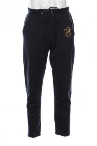 Męskie spodnie sportowe Teodor, Rozmiar L, Kolor Niebieski, Cena 62,07 zł