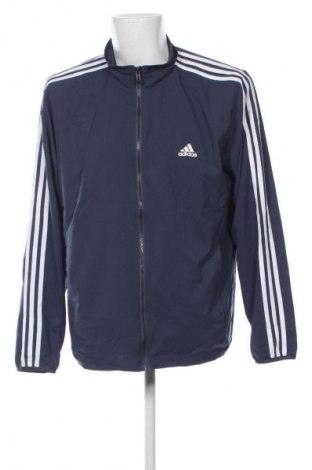 Ανδρική αθλητική ζακέτα Adidas, Μέγεθος XXL, Χρώμα Μπλέ, Τιμή 40,99 €