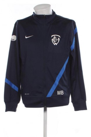 Bluză trening de bărbați Nike, Mărime L, Culoare Albastru, Preț 252,99 Lei