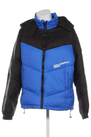Herrenjacke Karl Lagerfeld, Größe L, Farbe Blau, Preis € 169,99