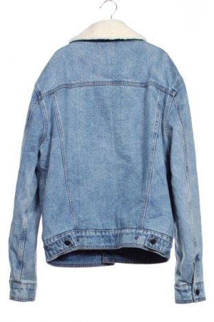 Мъжко яке Mango, Размер XS, Цвят Син, Цена 48,00 лв.