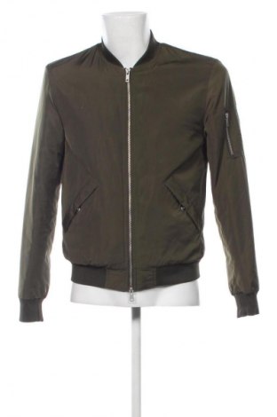 Ανδρικό μπουφάν Pull&Bear, Μέγεθος M, Χρώμα Πράσινο, Τιμή 24,55 €