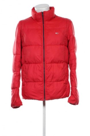 Férfi dzseki Tommy Jeans, Méret L, Szín Piros, Ár 51 559 Ft