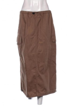 Sukně Bershka, Velikost L, Barva Hnědá, Cena  369,00 Kč