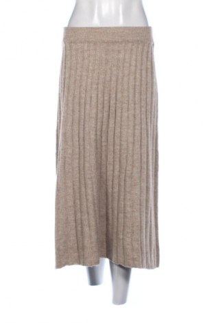 Rock Gina Tricot, Größe M, Farbe Beige, Preis 13,80 €