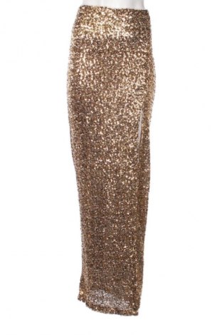 Fustă Koton, Mărime L, Culoare Auriu, Preț 244,74 Lei