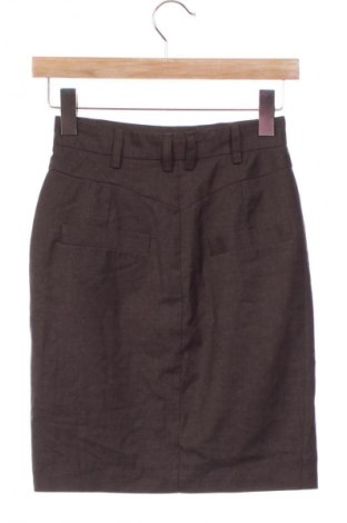 Пола Mango, Размер XXS, Цвят Кафяв, Цена 26,98 лв.