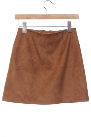 Пола Pimkie, Размер XS, Цвят Кафяв, Цена 4,99 лв.