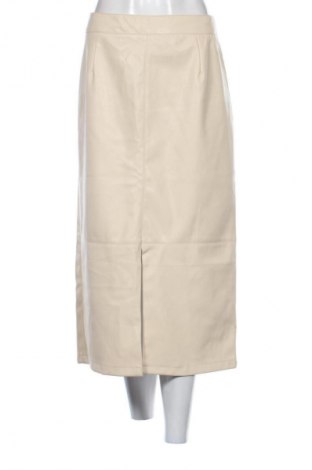 Fustă Reserved, Mărime XL, Culoare Bej, Preț 61,00 Lei