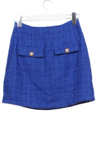 Пола SHEIN, Размер XS, Цвят Син, Цена 19,99 лв.