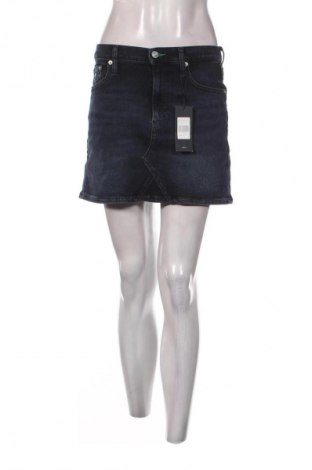 Fustă Tommy Jeans, Mărime M, Culoare Albastru, Preț 443,99 Lei