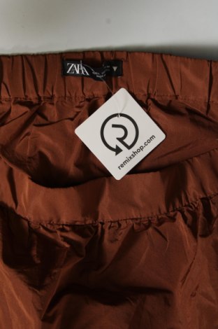 Fustă Zara, Mărime L, Culoare Maro, Preț 130,99 Lei