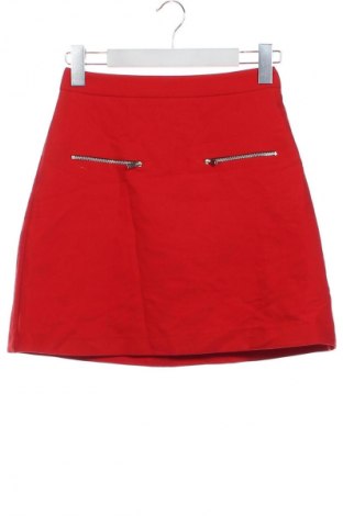 Rock Zara, Größe XS, Farbe Rot, Preis 8,99 €