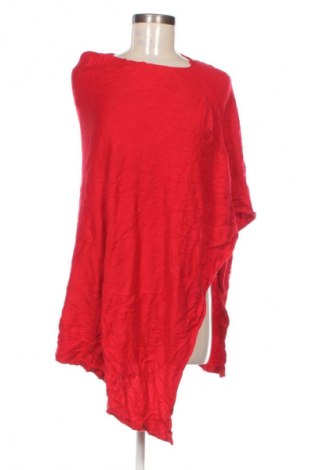 Poncho Ahlens, Größe M, Farbe Rot, Preis € 18,99