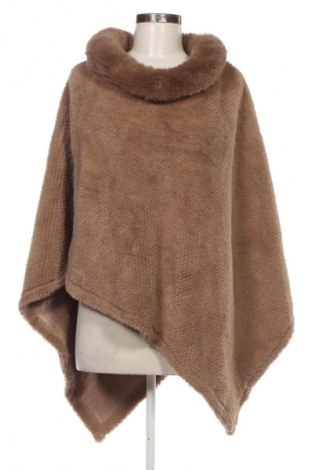 Poncho Alesia, Größe M, Farbe Braun, Preis 15,99 €