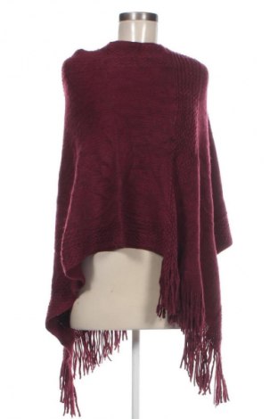 Пончо Forever, Размер M, Цвят Червен, Цена 23,99 лв.