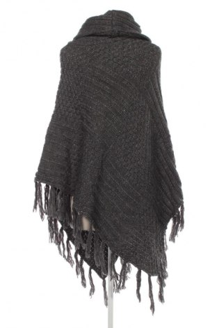 Ponczo Laura Torelli, Rozmiar M, Kolor Szary, Cena 59,99 zł