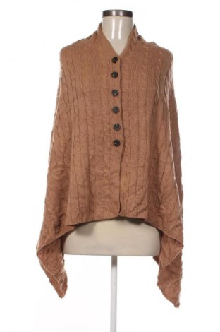 Пончо SHEIN, Размер S, Цвят Кафяв, Цена 22,99 лв.