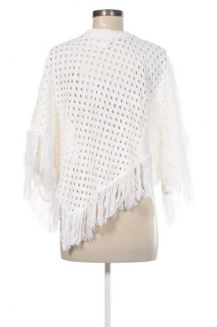 Πόντσο Unbranded, Μέγεθος S, Χρώμα Λευκό, Τιμή 19,99 €