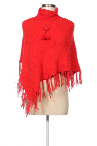 Pončo  Unbranded, Veľkosť XS, Farba Červená, Cena  15,95 €