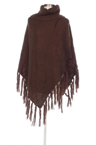 Poncho Yessica, Größe M, Farbe Braun, Preis € 16,99