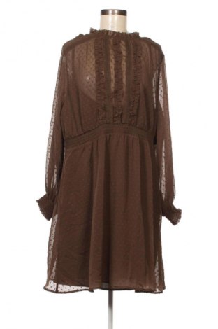 Φόρεμα Guido Maria Kretschmer for About You, Μέγεθος XXL, Χρώμα Καφέ, Τιμή 53,99 €