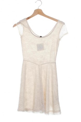 Sukienka H&M Divided, Rozmiar XS, Kolor ecru, Cena 89,66 zł