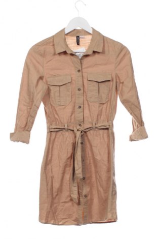 Sukienka H&M Divided, Rozmiar XS, Kolor Beżowy, Cena 68,99 zł