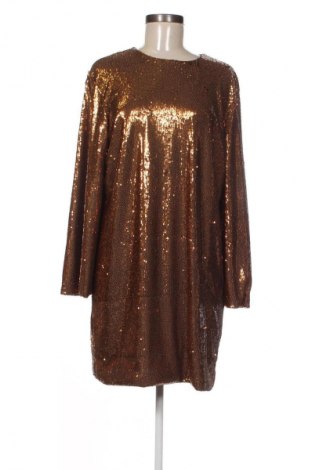 Rochie KATE BY LALTRAMODA, Mărime M, Culoare Auriu, Preț 111,99 Lei