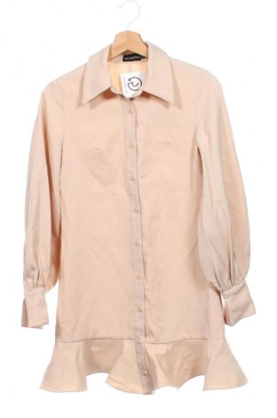 Kleid Pretty Little Thing, Größe XXS, Farbe Beige, Preis € 15,99